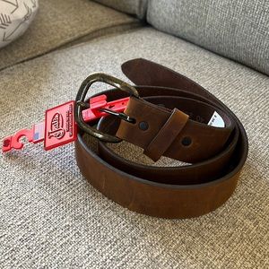 Justin leather belt